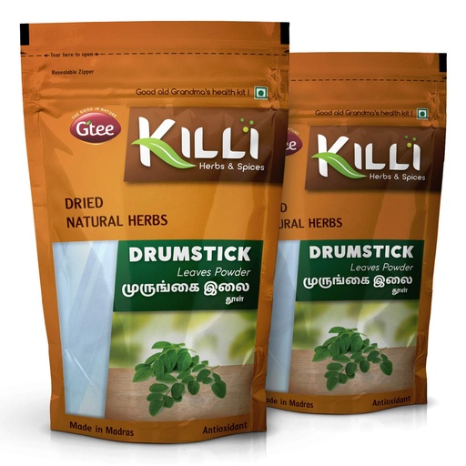 [BRSWYZQFOF4BQEL6] KILLI Moringa Leaves Powder - 100g (Pack of 2)