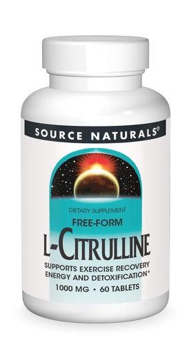 [BRSWIYQYA5YR6FD4] Source Naturals L-Citrulline - Supports Exercise Recovery, Energy and Detoxification*, 1,000 mg - 60 Tablets