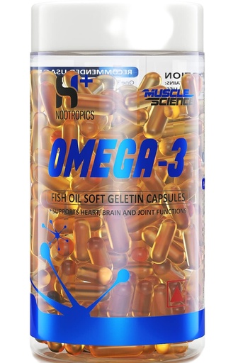 [BRSREAQ3PN7AO3LD] Omega 3 Fish oil capsules | 1000mg Capsules With Fish Oil - EPA + DHA Enriched - 90 Capsules For Men & Women For Healthy Brain, Heart, Eyes And Joint Health