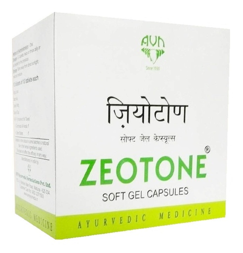 [BRSWGGAFCJ5AAEL7] AVN Zeotone Soft Gel Capsules (Pack of 2) (200 Capsules)
