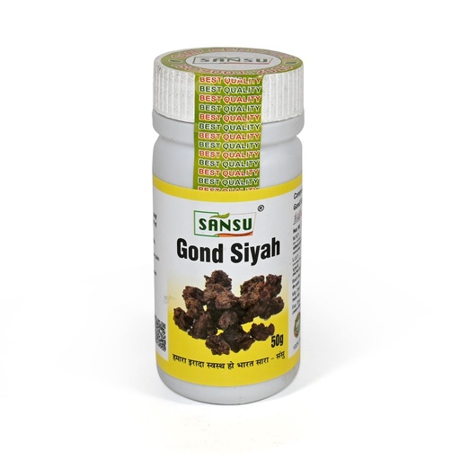 [BRSROCA2OIBWCALB] Sansu Gond Siyah 50Gm | Kala Gond | For All Kinds Of Bones Pain | Fast Recovery (50 Gm)