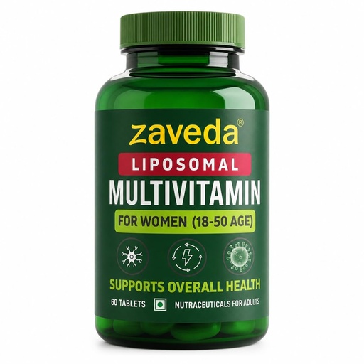 [BRSRAALYOQGQIFLU] Liposomal Multivitamin for Women, 60 Tablets