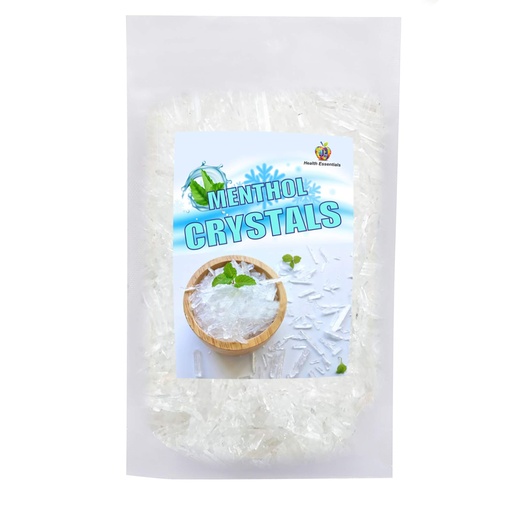 [BRSWYYAEBYFAM3TG] Jioo Organics Menthol Crystals | Edible and Natural Plant-Based Refreshing Menthol | | Flakes for Mouth Freshener, Candies and Home Made Cosmetics – 50grms