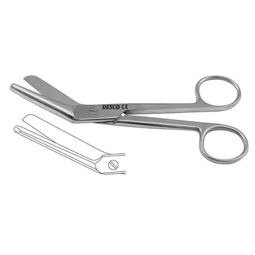 [BRSROYD6BAMGOC32] DESCO Episiotomy Scissors (6")