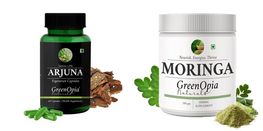 [BRSRYFQZBB6AKETD] Arjuna Moringa Oleifera Powder Wellness Daily Vitality |60 CAPSULES