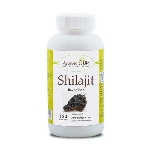 [BRSWGZ32CMNRU33V] Shilajit 240mg Capsules, Natural, 120 Count