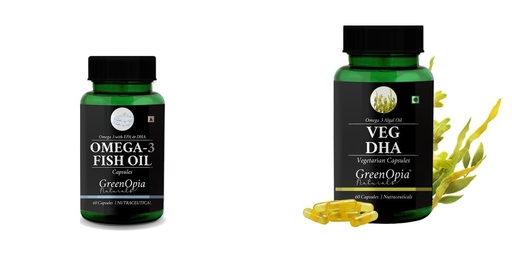 [BRSRYFQZARYGCHT3] Fish Oil Veg Dha Wellness Daily Vitality |60 CAPSULES