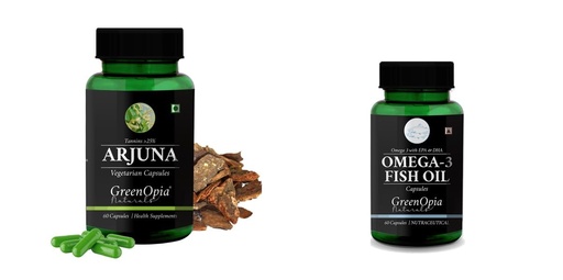 [BRSRYFQZPINBUAY6] Arjuna Fish Oil Wellness Daily Vitality |60 CAPSULES