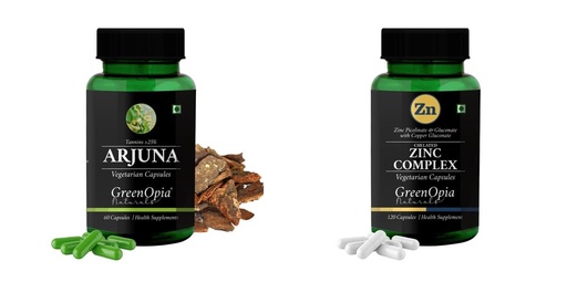 [BRSRYFQZCB5R4HQU] Arjuna Zinc Complex Wellness Daily Vitality |60 CAPSULES