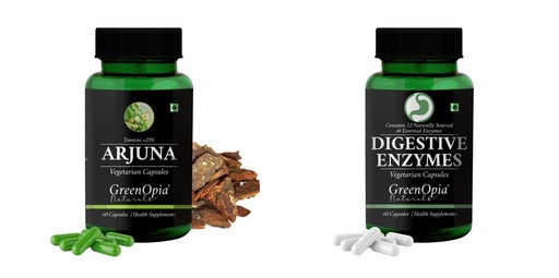 [BRSRYFQZCN6WKHQY] Arjuna Digestive Enzymes Wellness Daily Vitality |60 CAPSULES