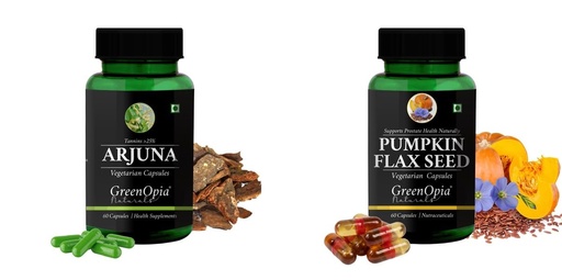 [BRSRYFQZCN5BSHLX] Arjuna Pumpkin Oil Wellness Daily Vitality |60 CAPSULES