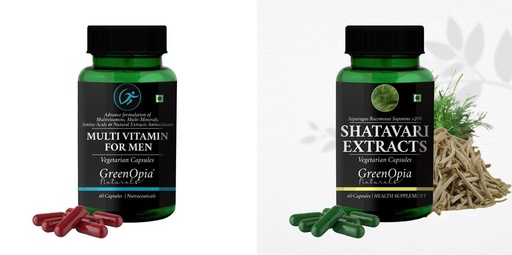[BRSRYFQZBB5A2HTJ] Multivitamins For Men Shatavari Wellness Daily Vitality |60 CAPSULES