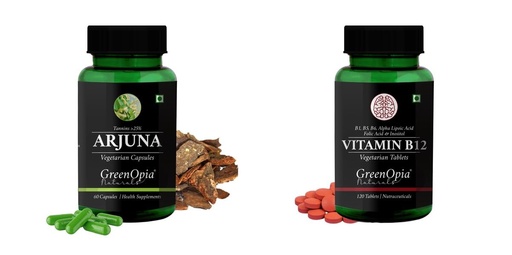 [BRSRYFQZBN5WMFLO] Arjuna Vitamin B12 Tablets Wellness Daily Vitality |60 CAPSULES