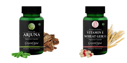 [BRSRYFQZAV5GOF3O] Arjuna Vitamin E Wheat Germ Oil Wellness Daily Vitality |60 CAPSULES