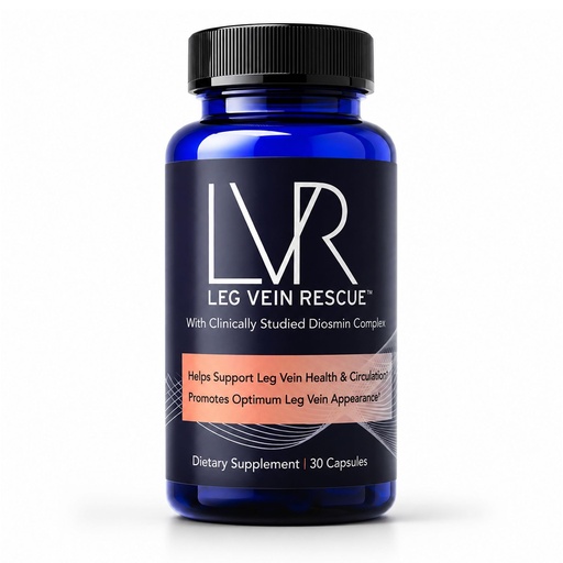 [BRSROBIZCIBRYDQY] LVR Diosmin Supplement, 570mg, Leg Wellness & Circulation Support, 30 Days | Clinically Studied Diosmin, One Capsule Daily, Focused Formula, Made in USA, Vein Health, Active Lifestyle Support