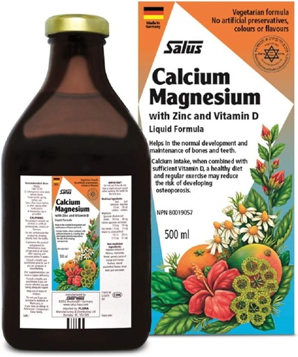 [BRSWIGDRBUGRY3A5] SALUS Calcium Magnesium, 500 ML