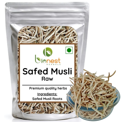[BRSRYZAQOYMBAE3X] Safed Musli (Raw)- 625 g- Shvet/White Musli | Raw Herb