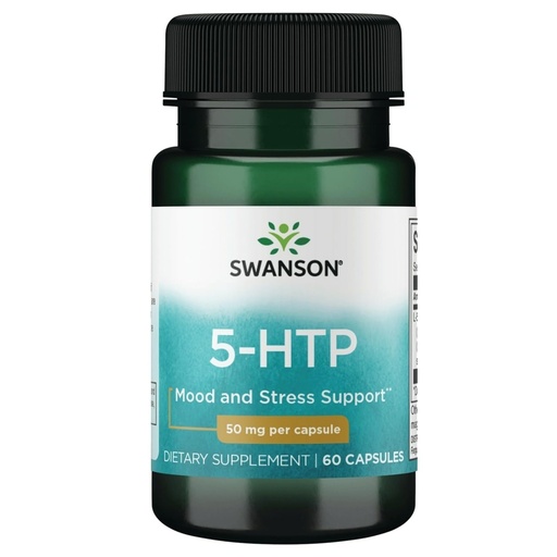 [BRSWGFDQOECR4HQZ] Swanson Premium Amino Acid 5-Htp - Extra Strength - 50 Milligrams 60 Capsules