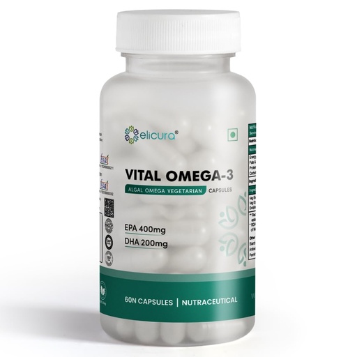 [BRSRGAQYAB5RY23J] Vital Omega-3 Supplement - 60 Capsules
