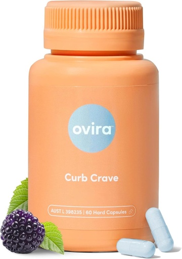 [BRSROBIFBUAREA3D] Ovira Curb Cravings Supplements - Contains CHRONOBLOCK, Energy Support Capsules, Nutritional Supplements for Men & Women, Chromium-100mg