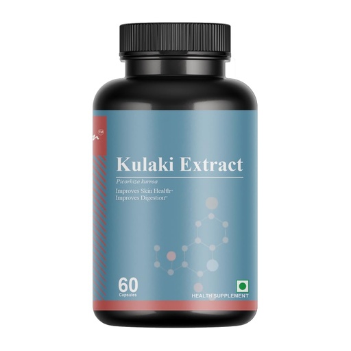 [BRSREBAEBNYB4YAZ] Kulaki Extract (Picrorhiza Kurroa) - High Potency Liver Detox & Immune Support - Natural Digestive Wellness Supplement - 60 Vegetarian Capsules