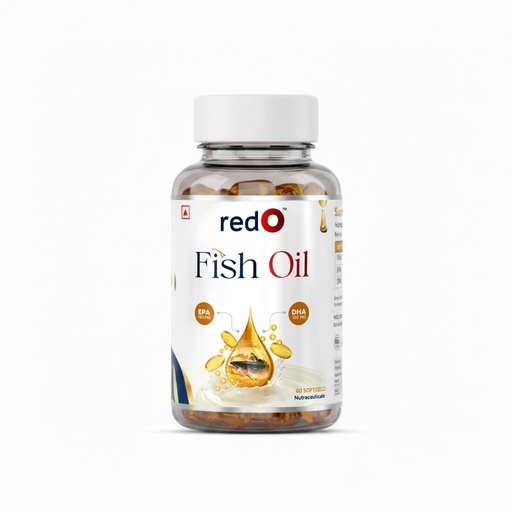[BRSRAHQCBUMWY3YU] redO Fish Oil Omega-3 2000mg EPA DHA Marine Formula 60 Capsules
