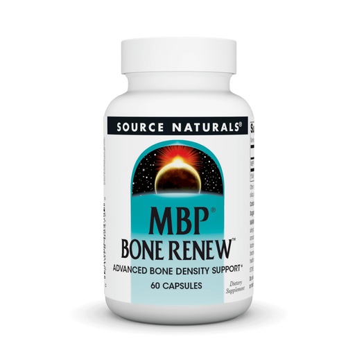 [BRSWIEIDOB5RG2LE] Source Naturals MBP Bone Renew, Milk Protein for Advanced Density Support* - 60 Capsules