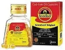[BRSWYZQPDJYQG3Y7] FORTAY Seven Seas Cod Liver Oil Capsules - 100 (Pack of 4)