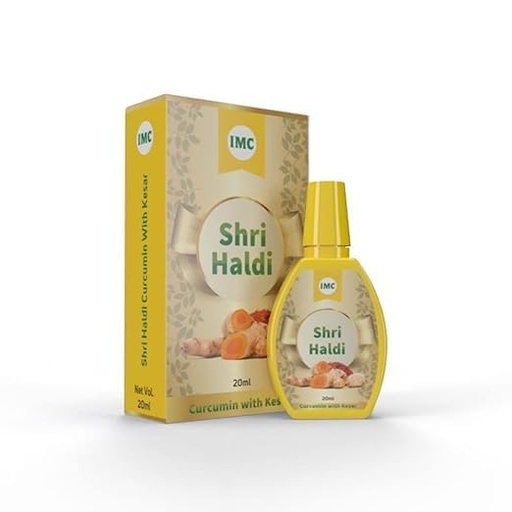 [BRSREBI3OYJR6FDL] Herbal Turmeric Curcumin Drops with Kesar | Potent Ayurvedic Immunity Booster & Antioxidant (20 ml)