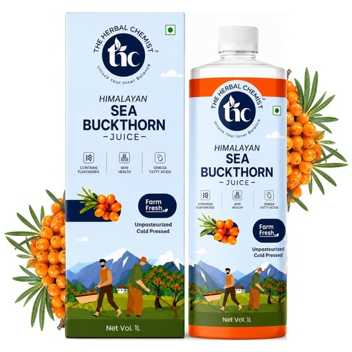 [BRSREZYBCEHAKC3Z] The Herbal Chemist Himalayan Sea Buckthorn Juice (1 Litre)
