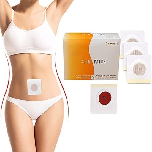 [BRSRAHA5PMGRYGQU] KRUSH Detox Perfect Slimming Patch, Effective Healthy Detox Slimming Belly Pellet, Herbal Slimming Tummy Pellets for Burning Fat of Women & Men (PACK OF 10 PCS)