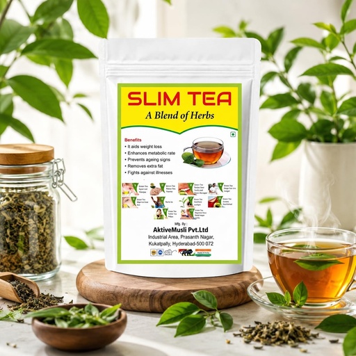 [BRSRYGQHBYHRAFYZ] Slim Tea | Blend of Nature's Finest Herbs & Spices, Green Tea