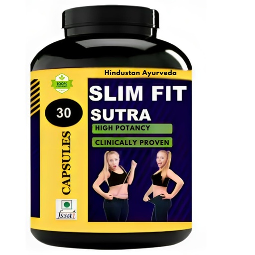 [BRSROCA6DN6QOYDV] Slim Fit Sutra | Weight Loss Medicine for Women | Body Loss Fat | Capsule | Pack of 1