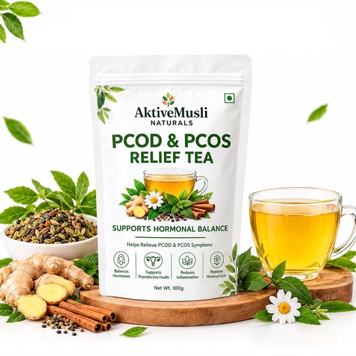 [BRSRYGD7PIGQIYDB] PCOD Tea for Women LooseTea Leaves– Hormone Balance Blend Green Tea