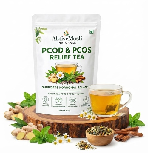 [BRSRYGD7OUFQK3I7] Stress Relief Tea, Pcos Relief & Weight Loss, Caffeine Free, Herbal Tea