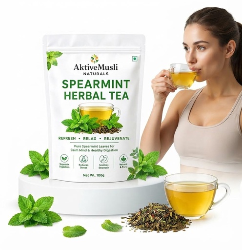 [BRSRYGDROQBRA2AV] Spearmint Herbal Tea Pcos Relief Balances Hormones Tea Herbal Tea
