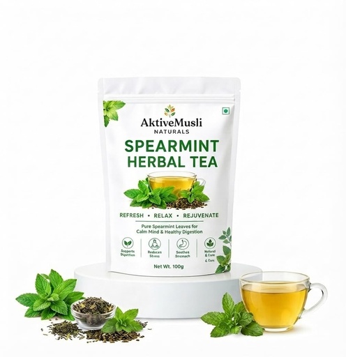 [BRSRYGDROUBAOEL4] Spearmint tea Hormonal imbalance, Weight loss Herbal Tea