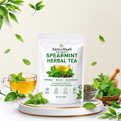 [BRSRYGDROYPGAG3V] Spearmint Tea Pyramid Tea, Pcos Relief, Balances Hormones Herbal Tea