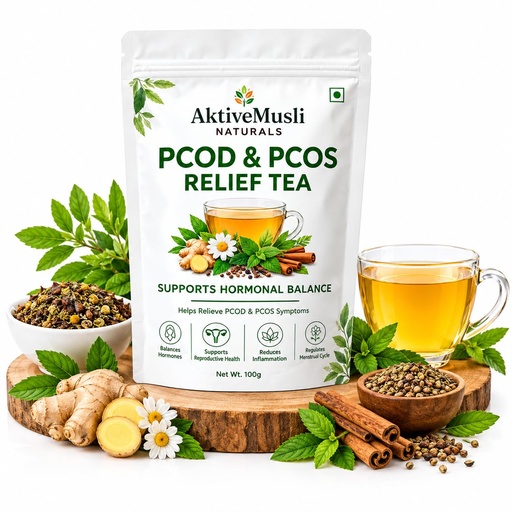 [BRSRYGD7PIBBYGQ4] PCOD & PCOS Herbal Tea | Caffeine-Free Women Wellness Infusion