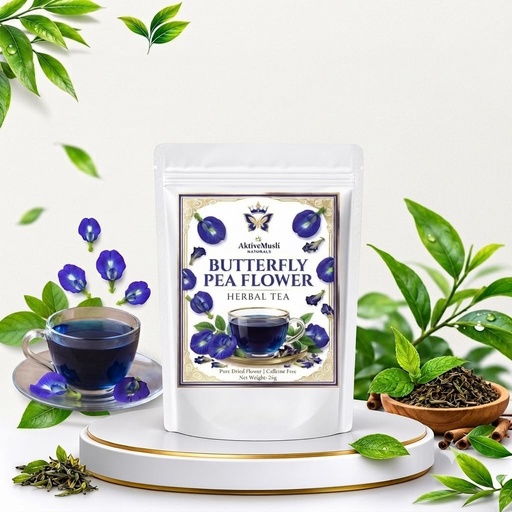 [BRSRYGQQBUPGOAD6] Organic Butterfly Pea Flower Tea Clitoria ternatea| Herbal Tea