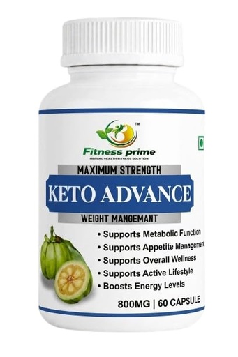 [BRSW2ZYFC4DQIHTV] Keto Advance 800mg Capsules for Weight Management | 60 Capsules | Metabolic Function Support | Appetite Management | Energy Support | Herbal Wellness Supplement