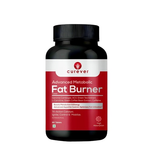 [BRSRYZIEPICAOYLA] Advanced Metabolic Fat Burner Tablets | Garcinia Cambogia, Green Tea Extract, Apple Cider Vinegar & L-Carnitine | Supports Metabolism & Energy | VEG 60 | Tablets | Pack of 1