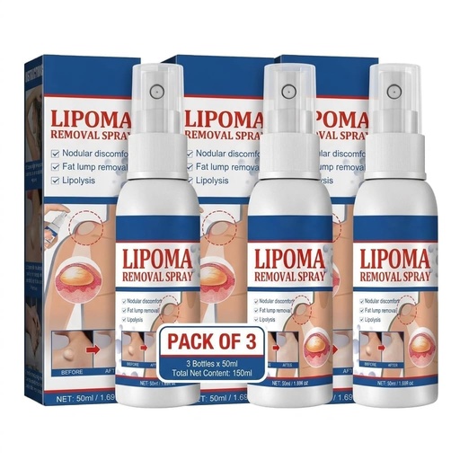 [BRSRYZQFAUBAOHIV] Lipoma Reduction Spray | Advanced Herbal Formula for Fatty Lump Care & Skin Smoothing (PACK OF 2)