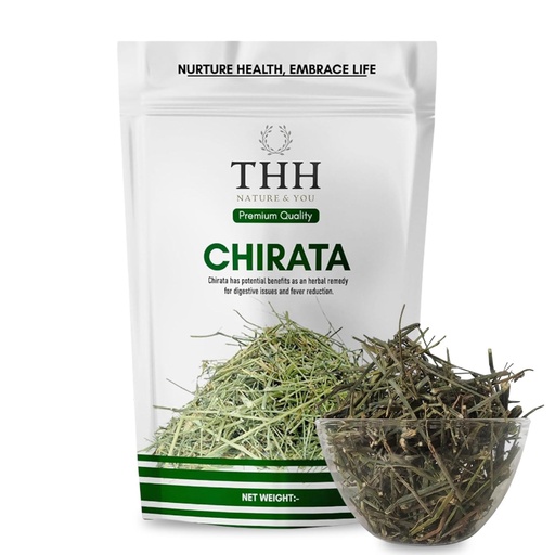 [BRSRMAACBYHWO2YU] THH Kirayata Chirayata - 400gm | Natural and Organic Bitterstick Chirata | Pure Chiravata Herb | For Immunity Building and Stomach Problems | Bhunimba Herb Loose Leaves