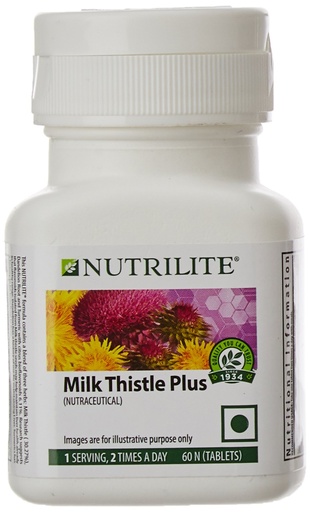 [BRSWGYYQA56GKGTH] Nutrilite Amway Milk Thistle Plus (Pack Of 60 Tablets