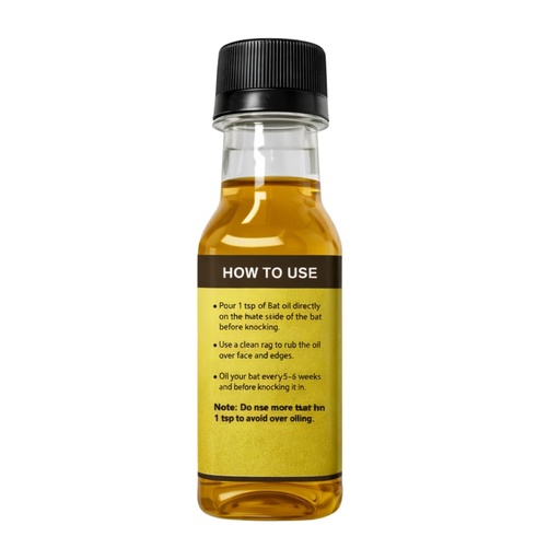 [BRSRGHYLCJ7BQE3K] Pure Linseed Bat Oil 100ml | Cricket Bat Wood Varnish Oil | No Additives