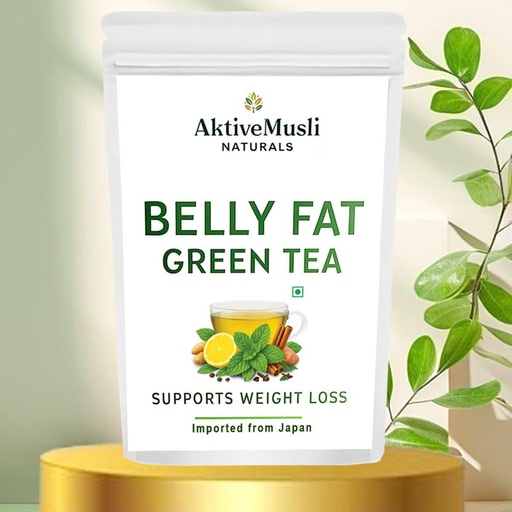 [BRSRGHAOCABBYE33] Slimming Green Tea | Natural De-tox & Weight Management Tea with Boosts Metabolism, Controls Men & Women 50-Gm