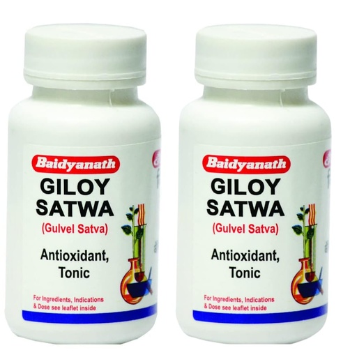 [BRSW2CQEDMNR62TU] Baidyanath Asli Ayurved Giloy Satwa, 40 gm - (Pack of 2)