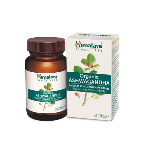 [BRSROGQ2PICBMD3G] Himalaya Organic Ashwagandha 670Mg Tablet | 100% Pure Ashwagandha Root Extract | Clinically Proven | Helps Relieve Stress & Anxiety | Rejuvenates Mind And Body | Pack Of 30