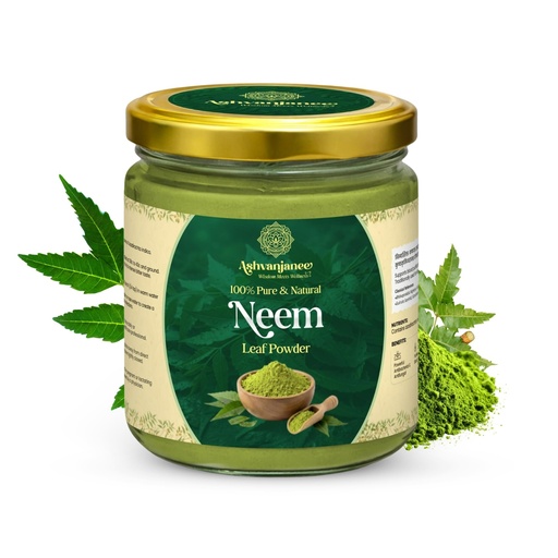 [BRSRGCT3DIARMCQZ] Neem Leaf Powder | 100% Pure & Natural Neem Powder | Dried & Ground Azadirachta Indica Leaves | Ayurvedic Herbal Powder | 100 g Jar